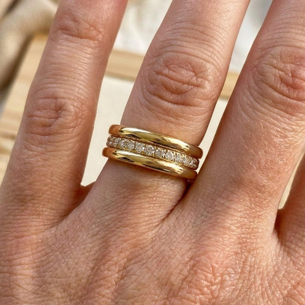 Vrstvený prsten Kristýna