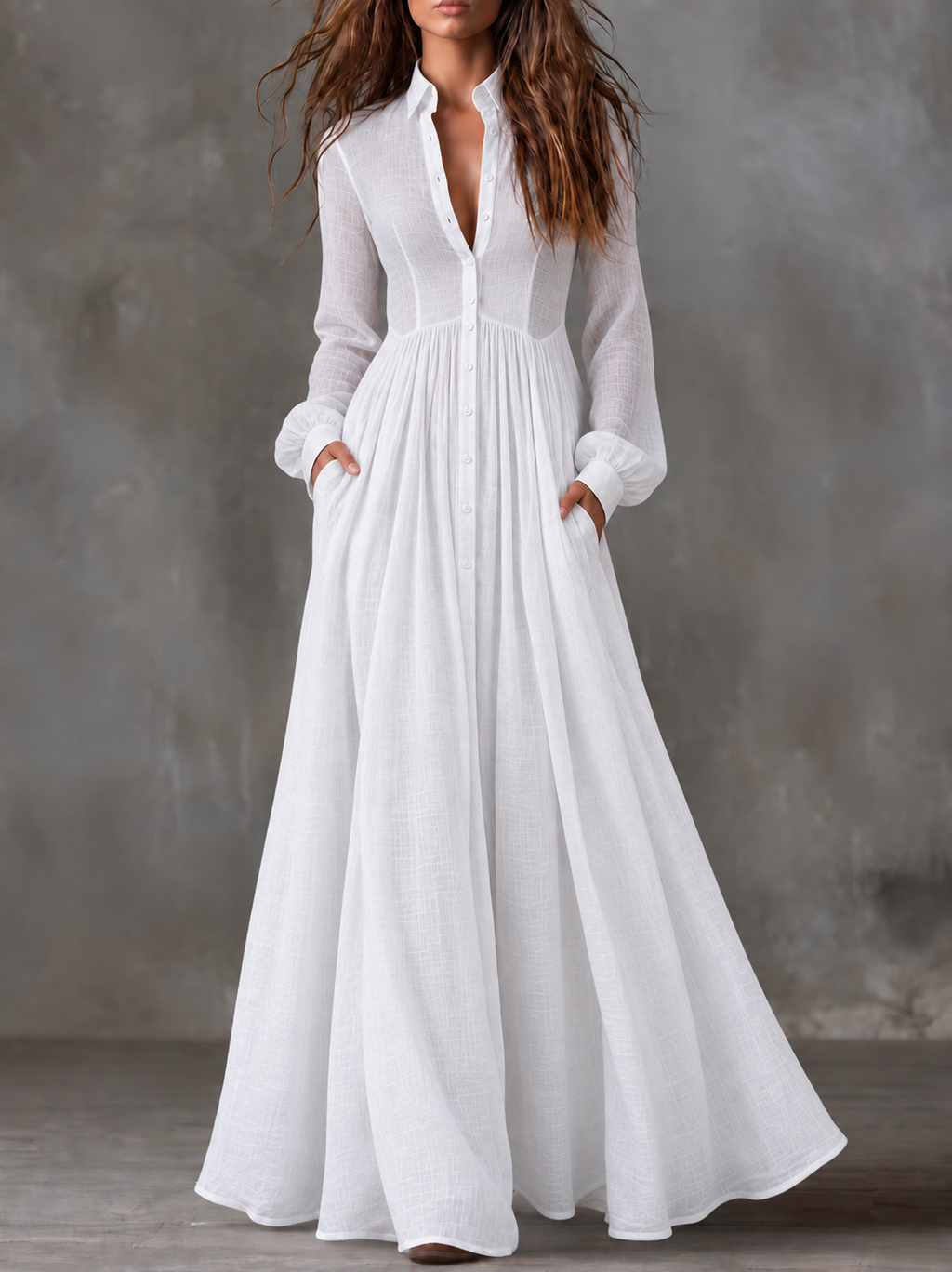 Alice | Minimalistické maxi šaty