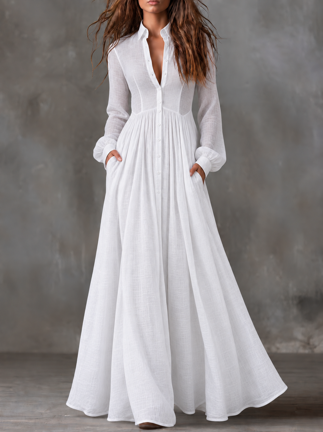 Alice | Minimalistické maxi šaty