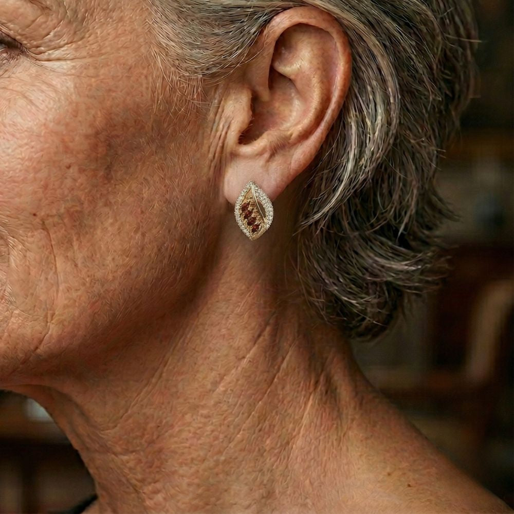 Náušnice Alice Rosová