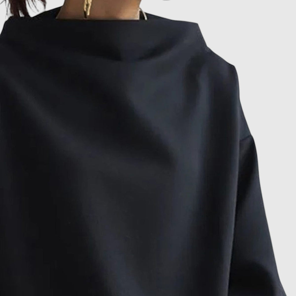 Gabriela – Elegantní pulovr s vysokým límcem