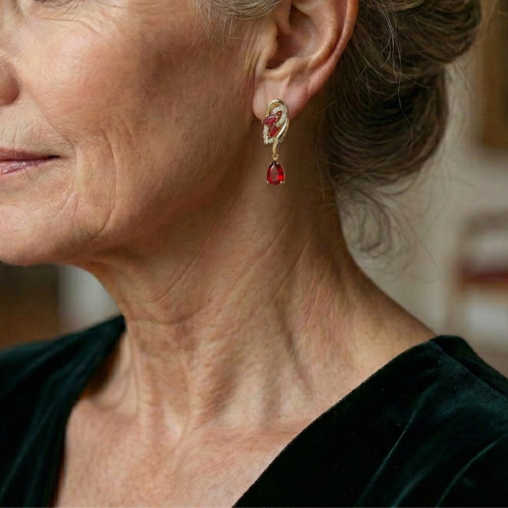 Náušnice Sandra Popelková